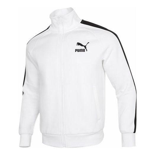 Træningsdragt Puma Archive T7 Men's Track Jacket Hvid | 531377-02, 0