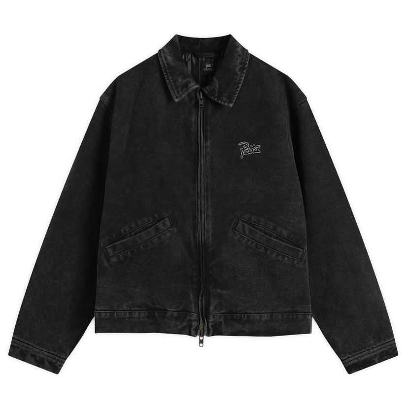 Jakke Patta Washed Canvas Jacket, Size Small Sort | POC-AW25-4000-348-0025-001