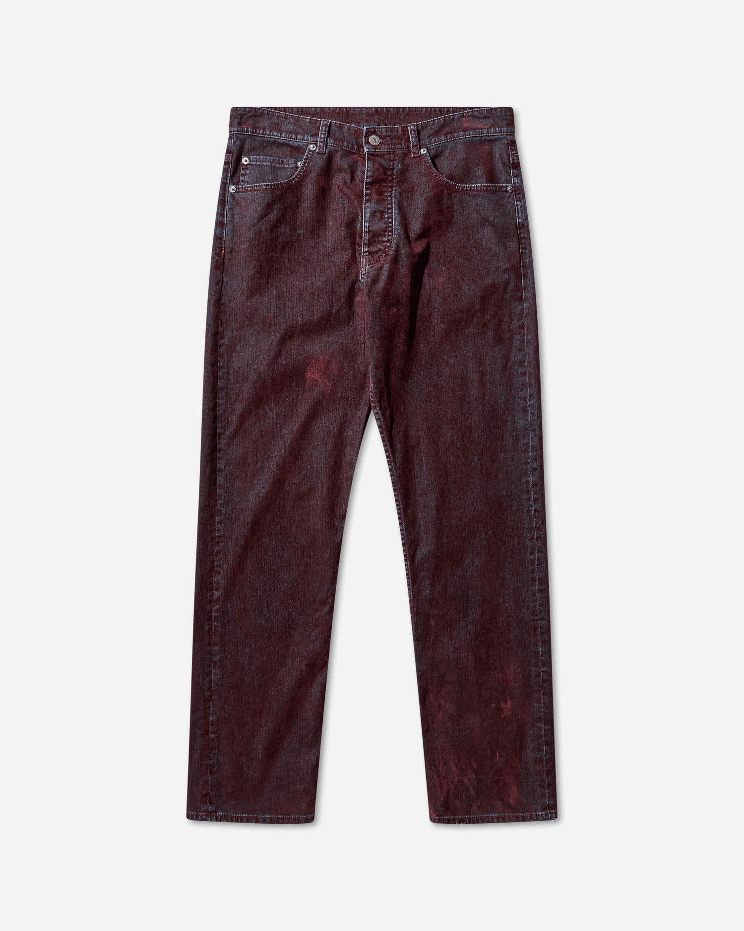 Jeans Maison Margiela Straight-Leg Jeans Bourgogne | SH2LA0037 227, 1