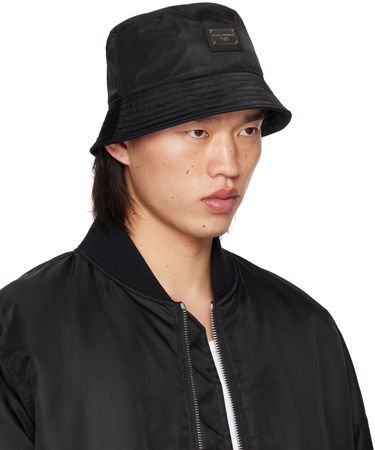 Hat Dolce & Gabbana Plate Bucket Hat Sort | GH701AGF853, 1