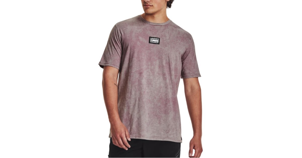 T-shirt Under Armour Elevated Core Wash Lyserød | 1379552-500, 1