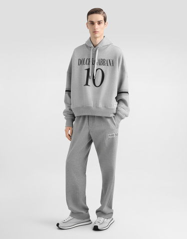 Joggingbukser Dolce & Gabbana Dolce & Gabbana Stretch Jersey Jogging Pants Grå | GP109TG7O2NS8290, 1