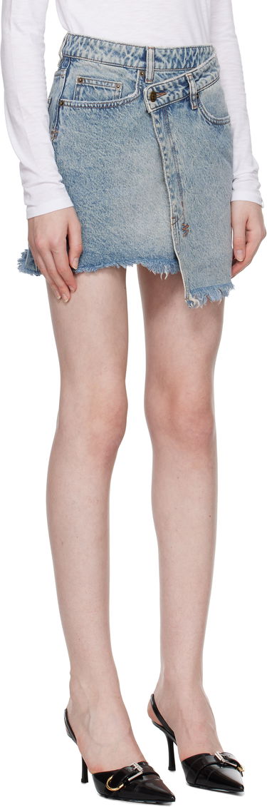 Nederdel Ksubi Rap Clas Mini Skirt Blå | 1000062829, 1