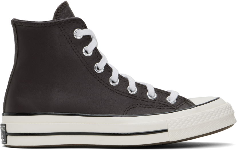 Sneakers og sko Converse Chuck 70 Heritage Colour Leather High Top Brun | A10154C