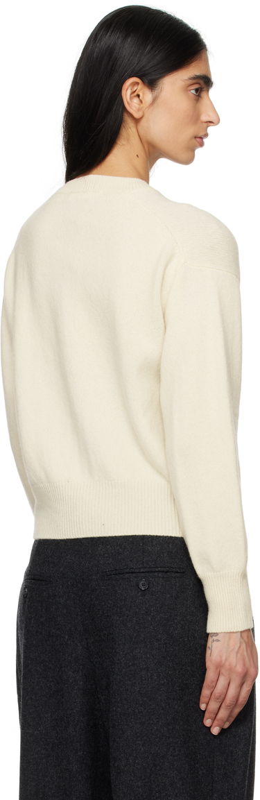 Sweater &Daughter &Daughter Ada Crewneck Cardigan Hvid | HKN03905, 2