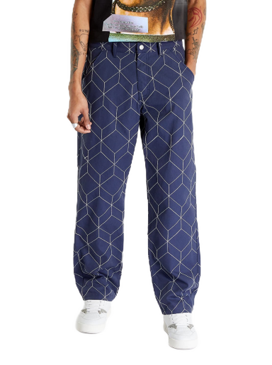 Bukser Pleasures Vocal Utility Pant Mørkeblå | P23SP035 NAVY