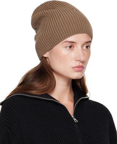 Beanie Courrèges Courrèges Light Wool Beanie Brun | 325MCP017FI0036, 1