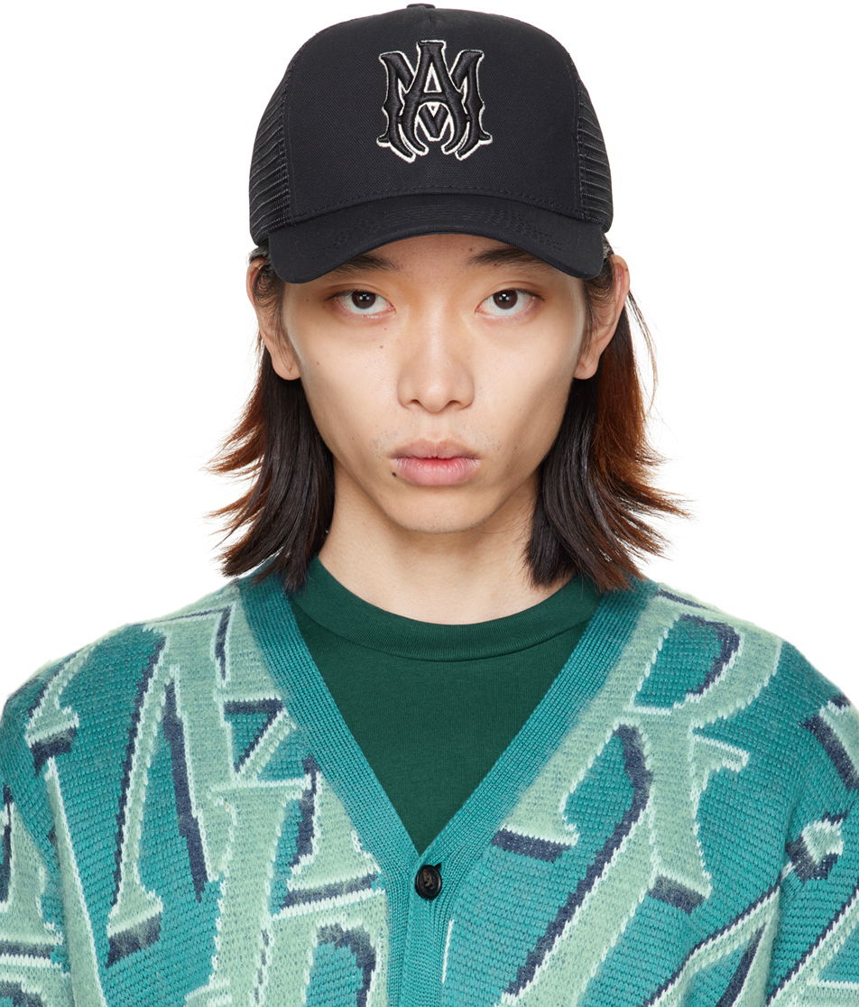 Kasket AMIRI MA Trucker Cap Sort | PS24MAH018, 0