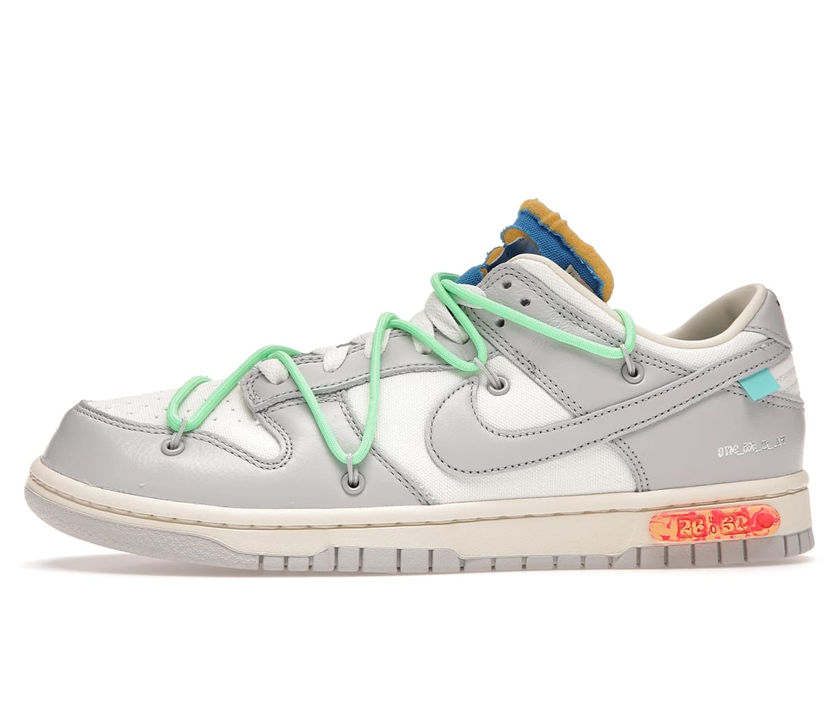 Sneakers og sko Nike Off-White x Dunk Low "Lot 26 of 50" Grå | DM1602-116, 0