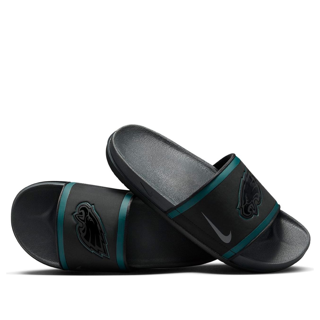 Sneakers og sko Nike NFL Philadelphia Eagles OffCourt Slides Sort | DD0523-001, 0