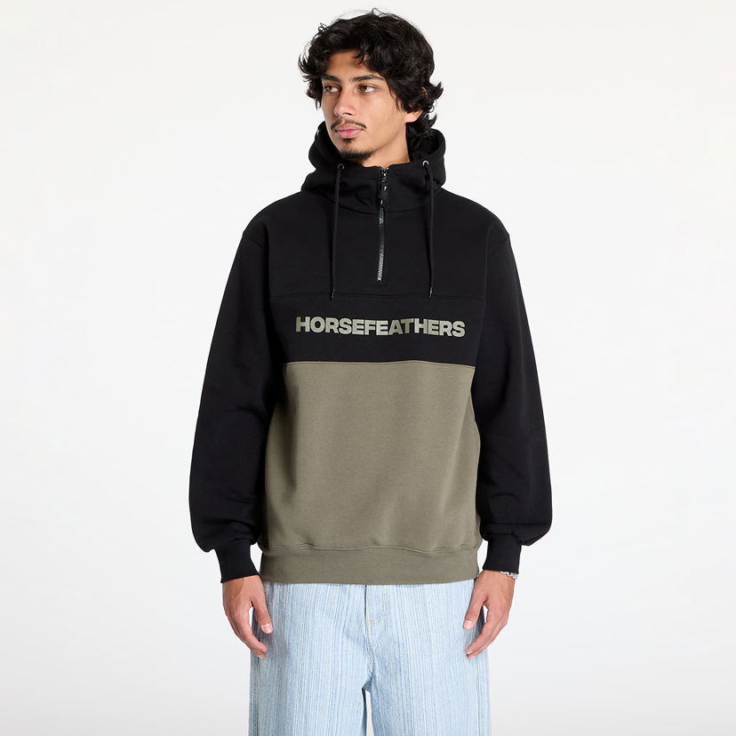 T-shirt Horsefeathers Fulton Sweatshirt Burnt Olive M Sort | SM1354B