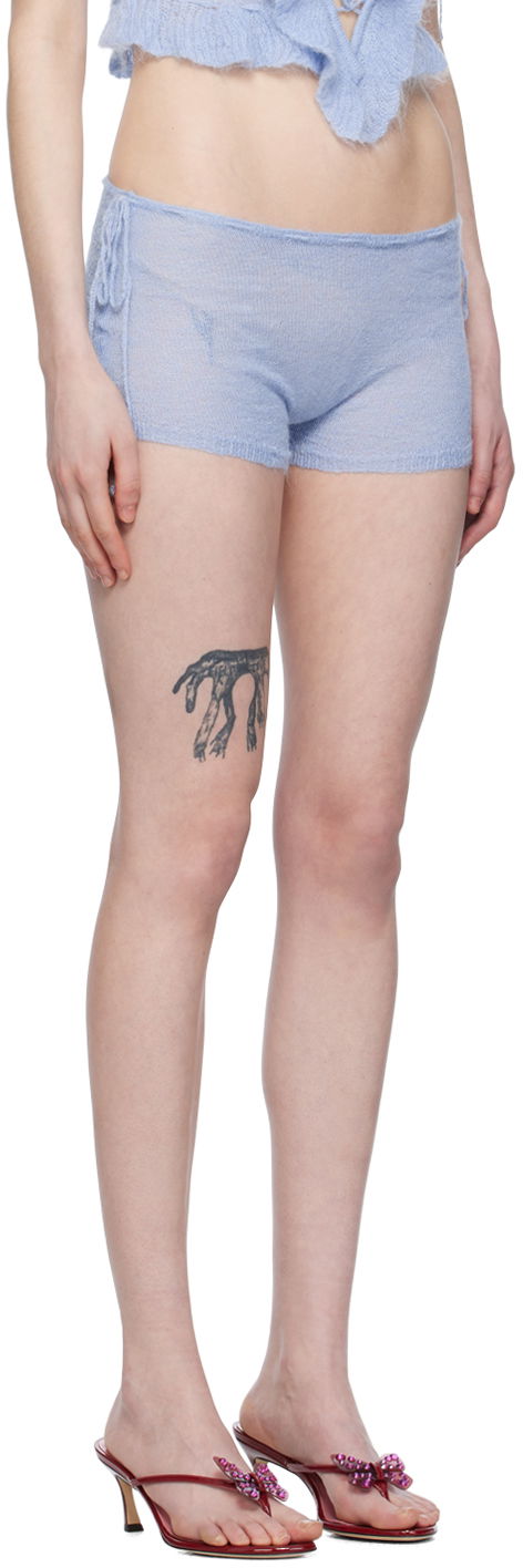 Shorts GUIZIO Guizio Drawstring Shorts Blå | S24607S018, 1