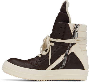 Sneakers og sko Rick Owens Rick Owens Hollywood Geobasket Brun | RP01E7894 LGYLCO, 2