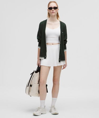 Sweater lululemon Cable-Knit Tennis Cardigan Grøn | prod20001107, 1