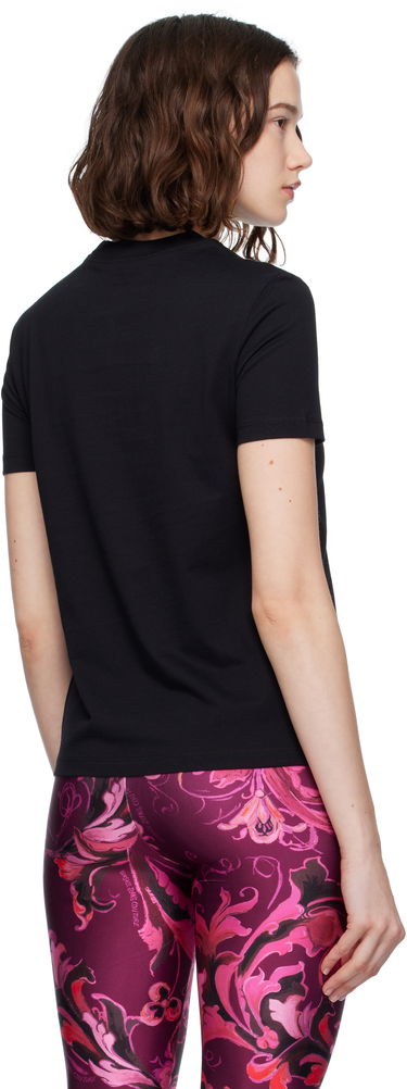 T-shirt Versace Versace Jeans Couture Cotton Jersey Graphic T-Shirt Sort | E79HAHP01_ECJ01P, 2