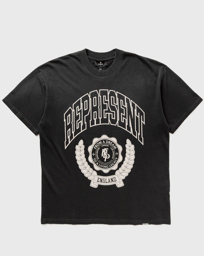 T-shirt Represent Clo Legacy Crest England T-Shirt Sort | MLM100170-04