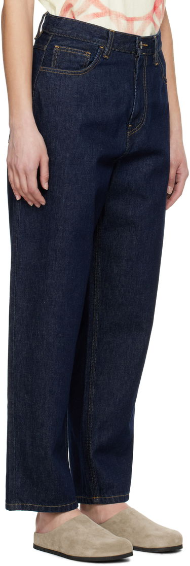 Jeans Carhartt WIP Relaxed Fit Denim Jeans Blå | I031918 0102, 4
