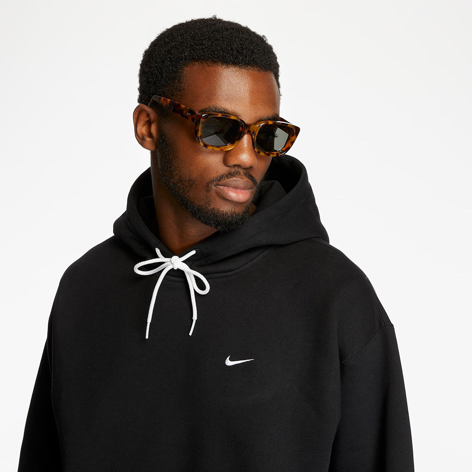 Sweatshirt Nike Lab Fleece Hoodie Sort | CV0552-010, 1
