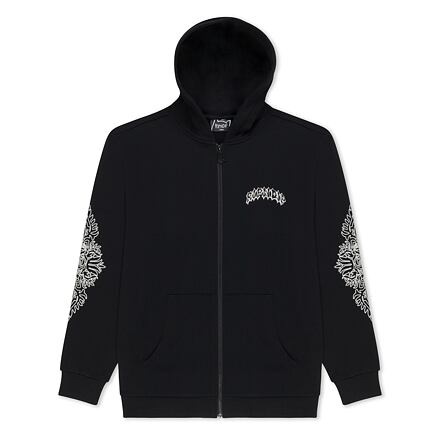 Sweatshirt RIPNDIP Rip N Dip Mother Nerm Zip Up Hoodie Sort | RNDSPR25112