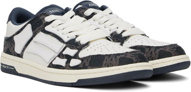 Sneakers og sko AMIRI MA Quad Skel Top Low Hvid | AMFOSR1096, 3