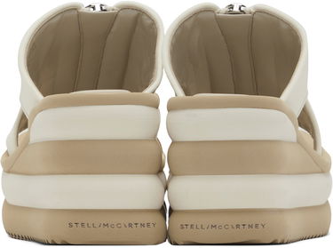 Kjole Stella McCartney Stella McCartney Scuba Slide Wedge Sandals Hvid | 810059AF00U0, 1