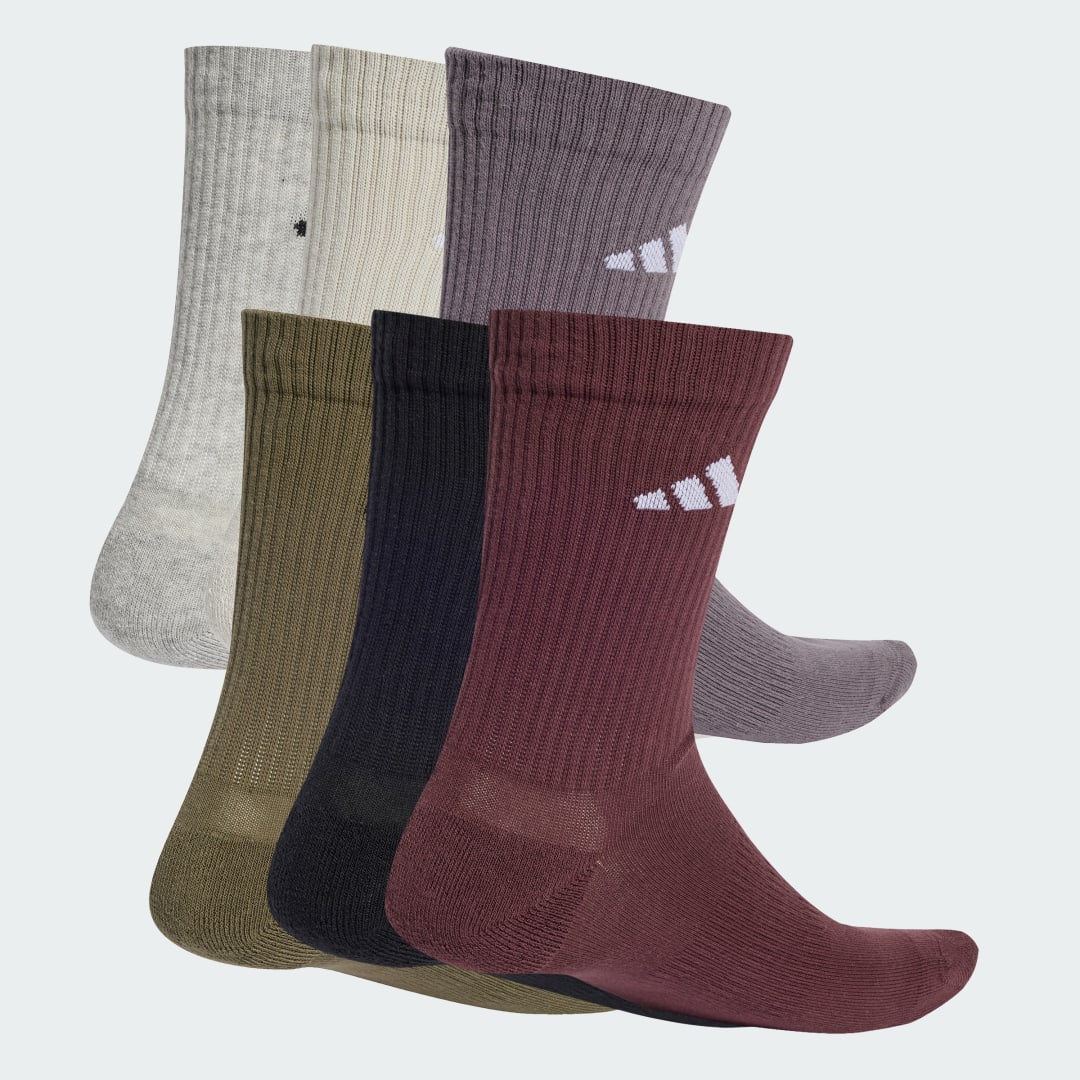 Sokker adidas Performance 6-Pack Cushioned Crew Socks Flerfarvet | JP1716, 0