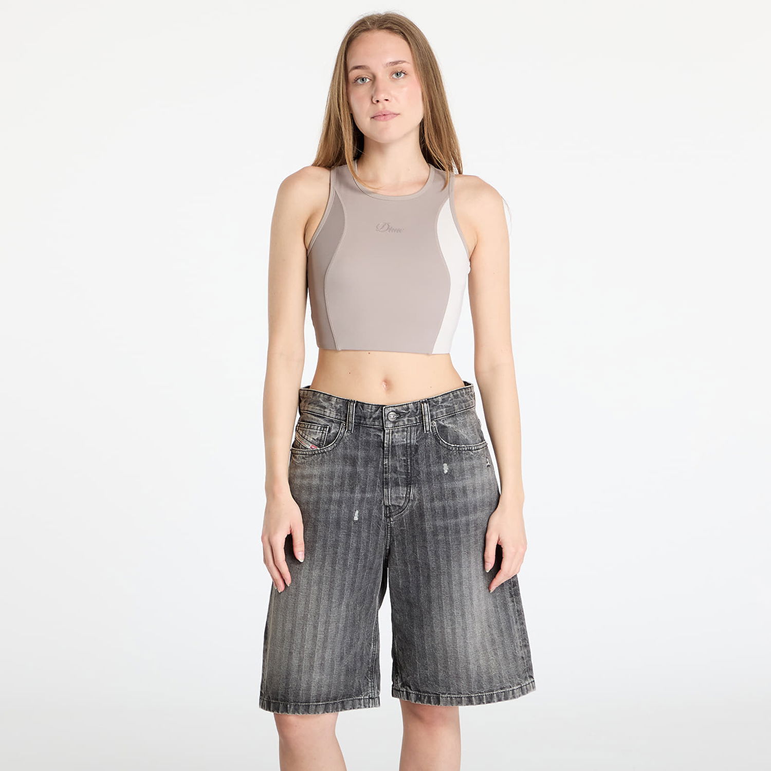 Bh Dime Sports Bra Taupe Grå | DIME2SP258TAU, 0