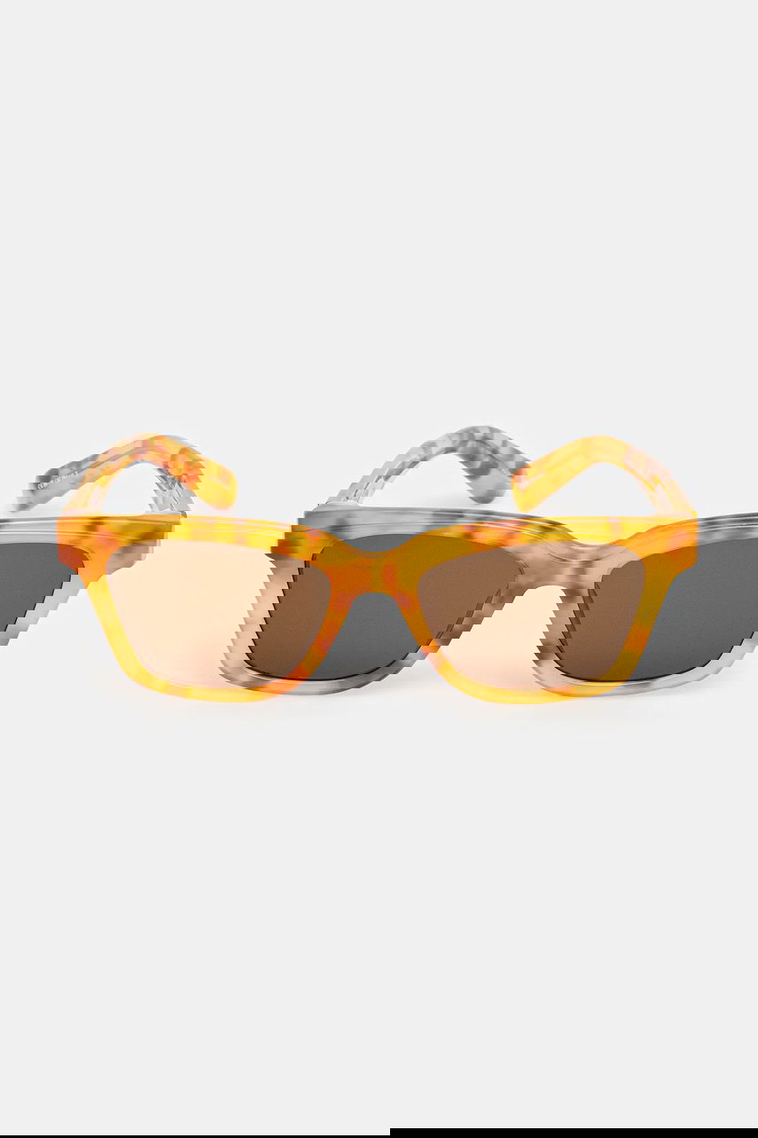Solbriller Jacquemus Jacquemus Carre Sunglasses Gul | JAC109C4SUN, 1