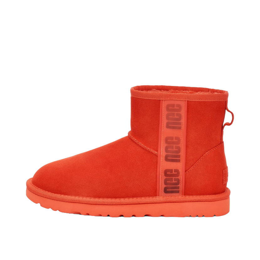 Sneakers og sko UGG Classic Mini II Boot Side Logo Rød | 1134962-HONG
