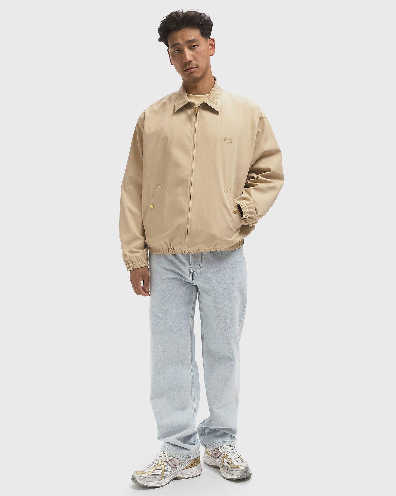 Jakke Drôle de Monsieur Drole de Monsieur Blouson Jacket Beige | PERM-JT180-CO206-BG, 1