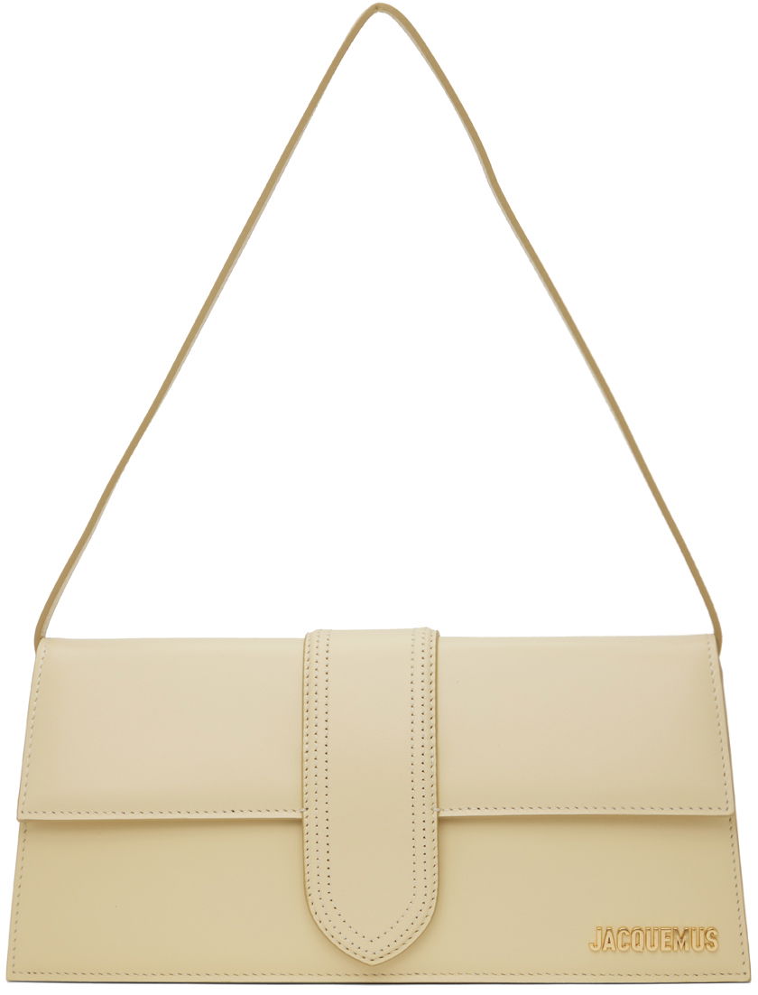 Skuldertaske Jacquemus Le Papier 'Le Bambino Long' Bag Beige | 22E221BA013-3060, 0