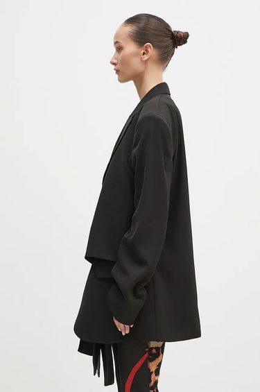 Jakke Martine Rose Oversized Knotted Tailored Jacket Sort | 351WT05006, 1