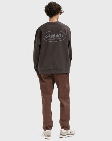 Sweatshirt GRAMICCI Original Freedom Crewneck Sweatshirt Brun | G5FU-J093-DEEP-BROWN, 2