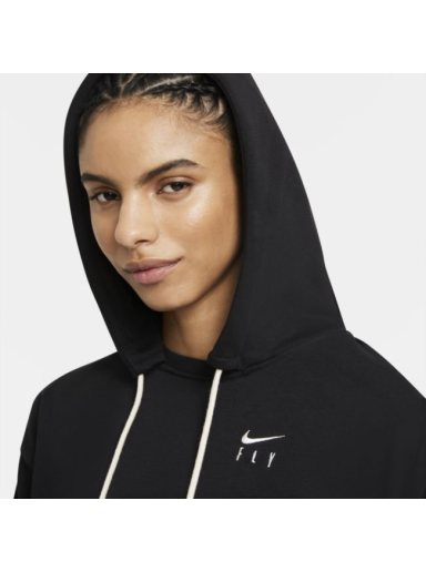 Sweatshirt Nike Swoosh Fly Standard Issue Pullover Sort | DA6483-010