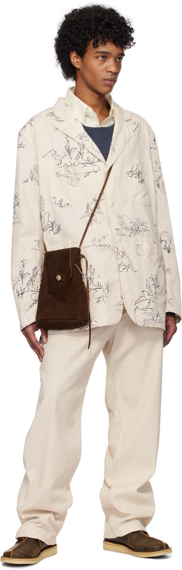 Bukser Engineered Garments Engineered Garments Fatigue Trousers Beige | 25S1F004, 3