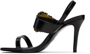 Sneakers og sko Versace Versace Jeans Couture Baroque Buckle Emily Sandals Sort | E79VA3S71_EZSC35, 2