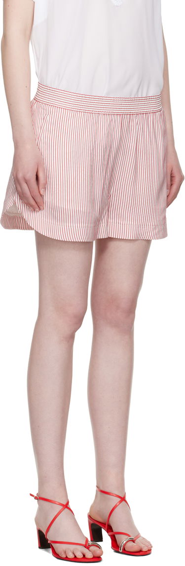 Shorts Stella McCartney Stella McCartney Striped Elasticated Shorts Rød | 6402953FR210, 1