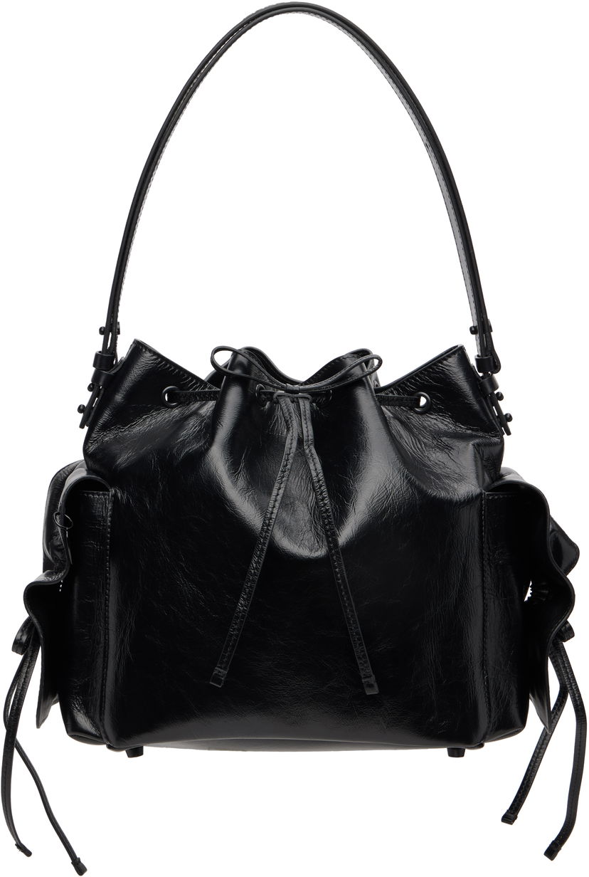 Håndtaske Acne Studios Acne Studios Multipocket Bucket Bag Sort | A10457-