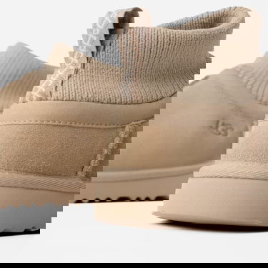 Sneakers og sko UGG UGG Classic Ultra Mini Stretch Cuff Boot Beige | 1157702T-MDSD, 3