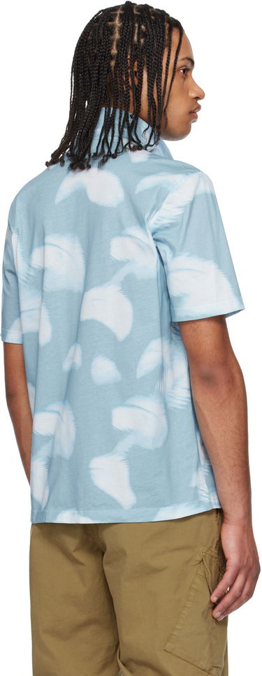 Skjorte Paul Smith PS Paul Smith Casual Short Sleeve Shirt Blå | M2R-236X-P22324-40, 2