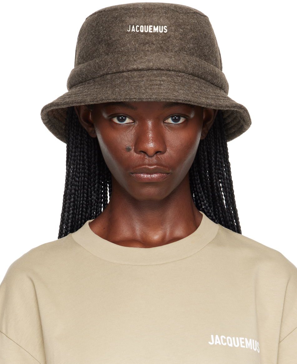 Hat Jacquemus Le Chouchou 'Le Bob Gadjo' Bucket Grøn | 23H223AC001-1457, 0