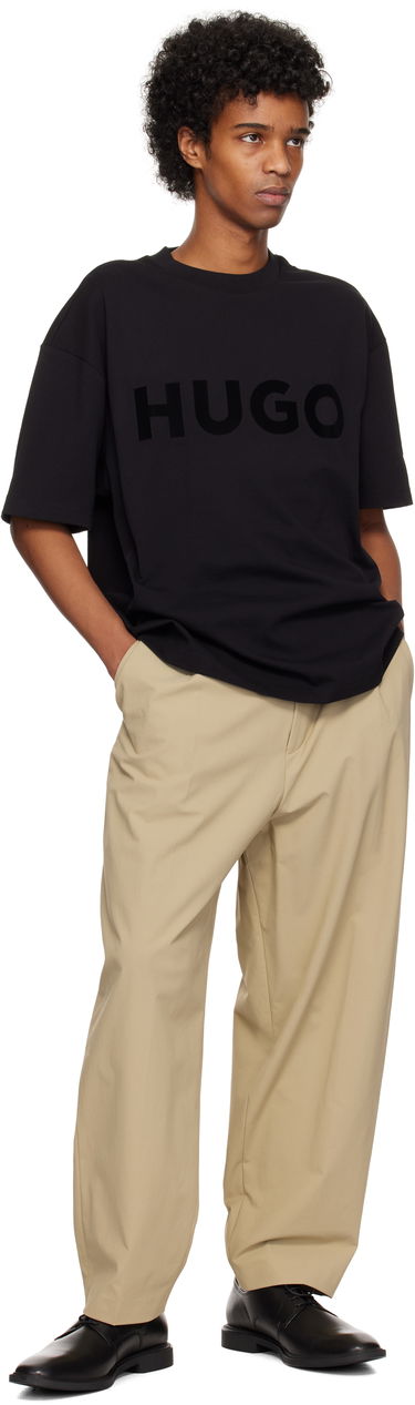 T-shirt BOSS Hugo Oversize T-Shirt Sort | 50525765, 3