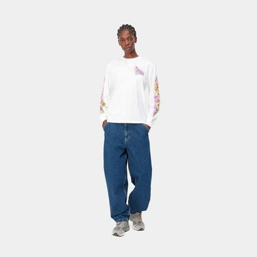 T-shirt Carhartt WIP Babybrush Grin T-Shirt Hvid | I032144_02_XX, 3