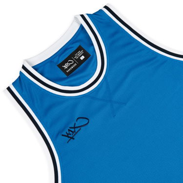 Tanktop K1X K1X Hardwood Double X Basketball Jersey Blå | 72000008-4557, 1