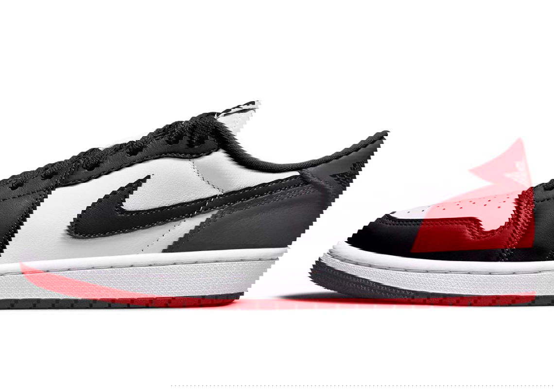Sneakers og sko Jordan Air Jordan 1 Retro Low OG "Black Toe" Sort | CZ0790-106, 0