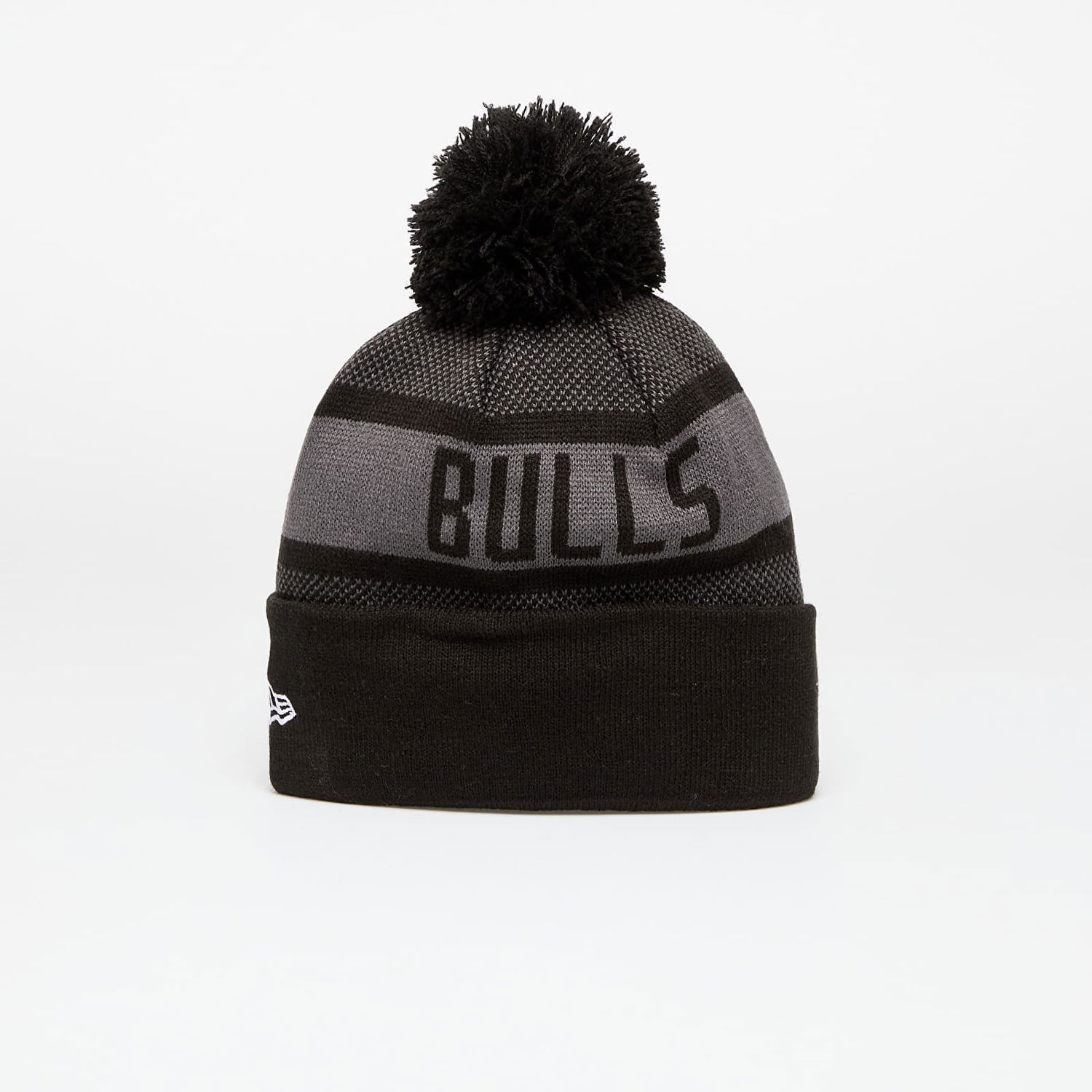 Beanie New Era Chicago Bulls Knit Medium NBA Jake Cuff Beanie Sort | 60565217, 1