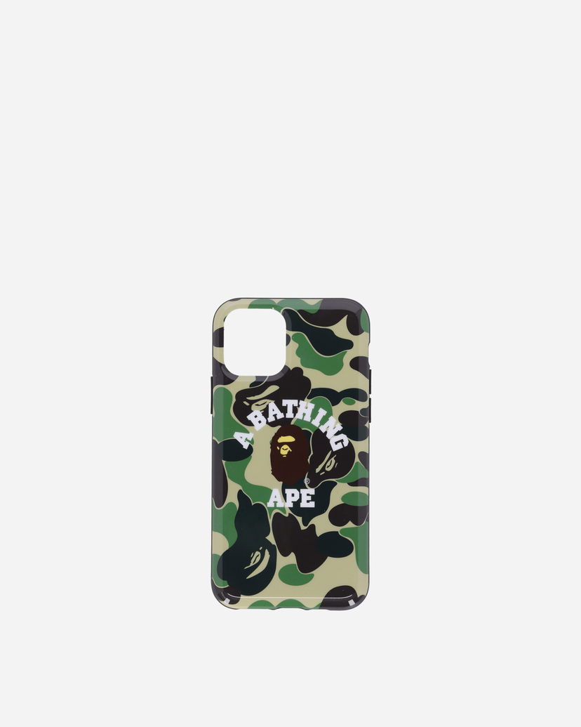 Nøgleringe BAPE A Bathing Ape Camo College iPhone 11 Case Grøn | 1F70182239 002