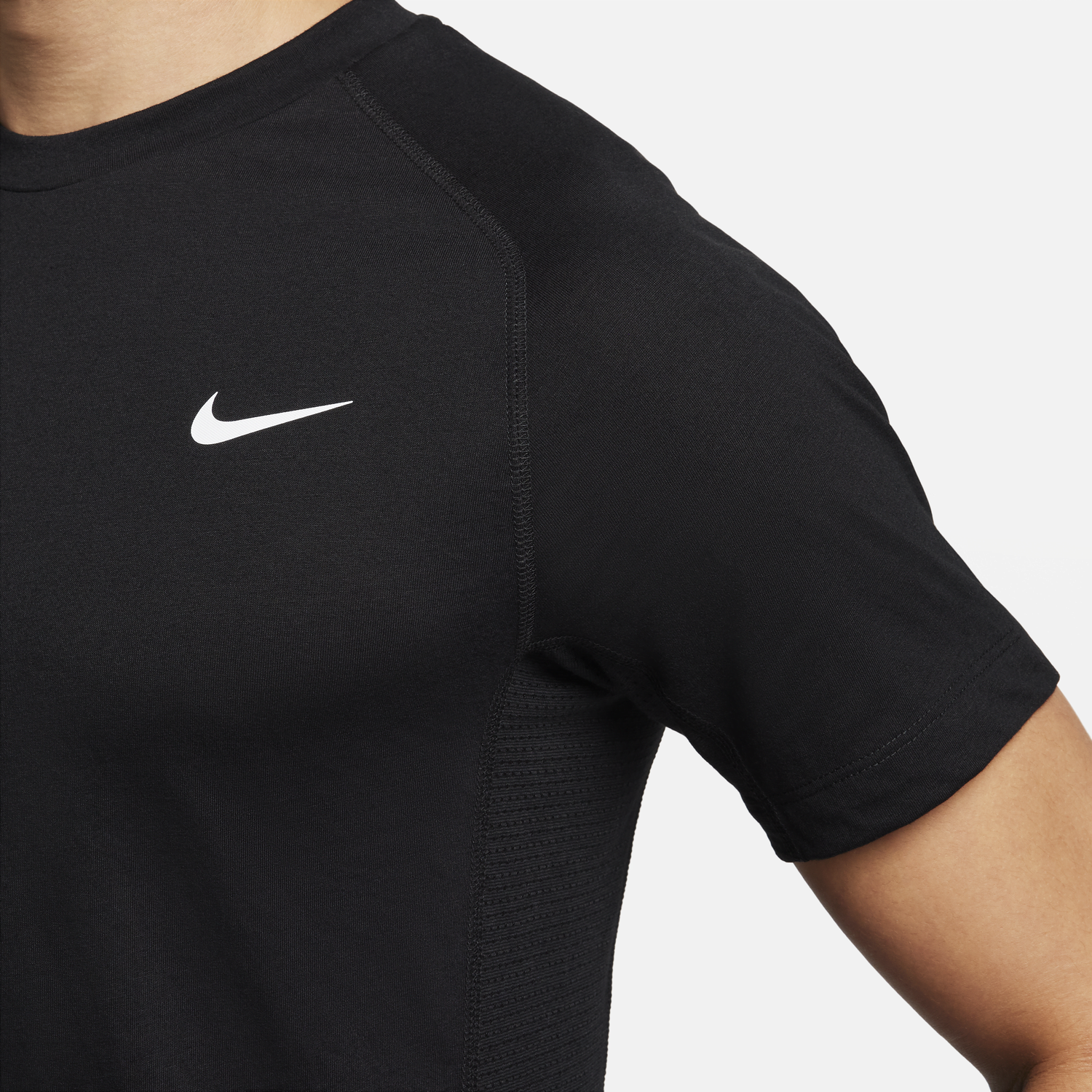 T-shirt Nike fitness Flex Rep Dri-FIT Sort | FN2979-010, 1