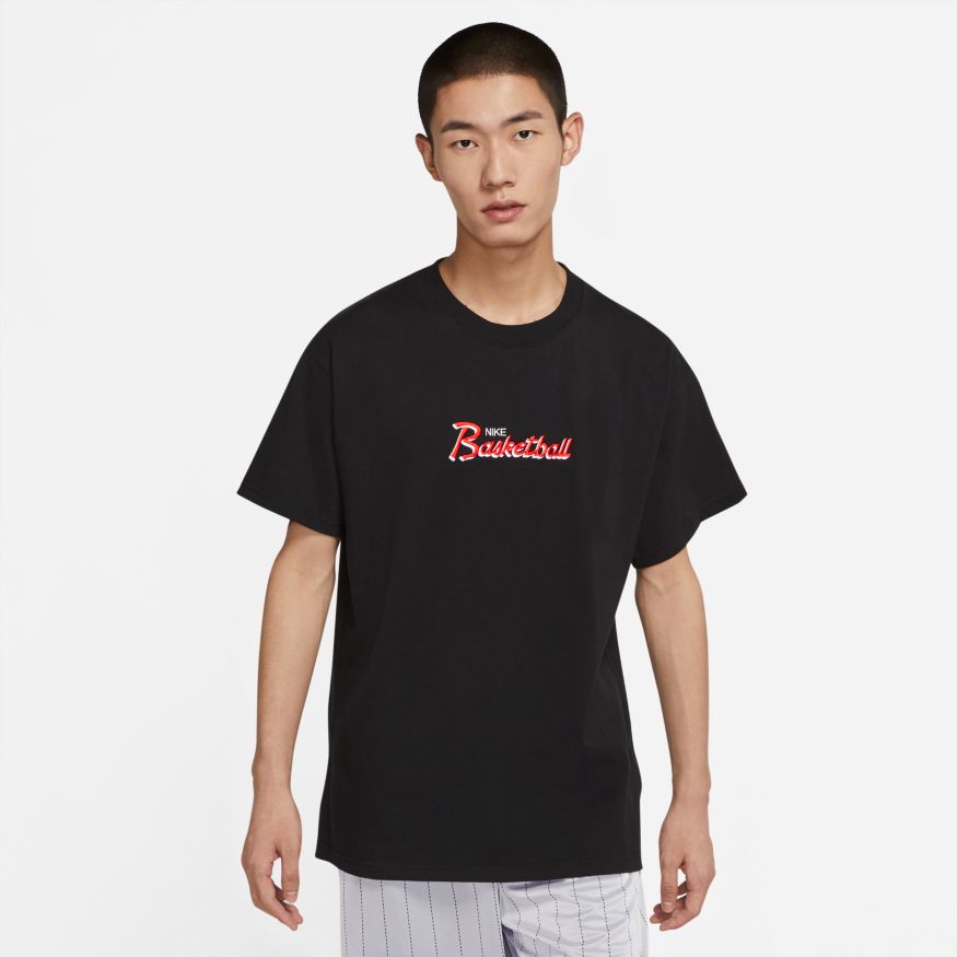 T-shirt Nike Basketball Black Tee Sort | DJ1552-010, 0