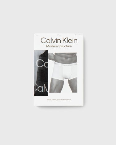 Boksere CALVIN KLEIN Structure Cotton Trunk Sort | NB2970A 7V1, 3